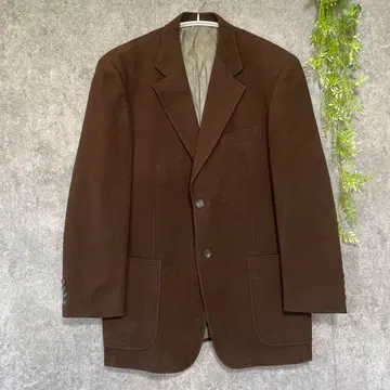 체루티 1881 테일러드 자켓 스웨이드 느낌 인조 가죽 일본제 M