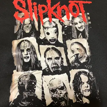 [올드 빈티지] Slipknot 풀오버 후드티 블랙