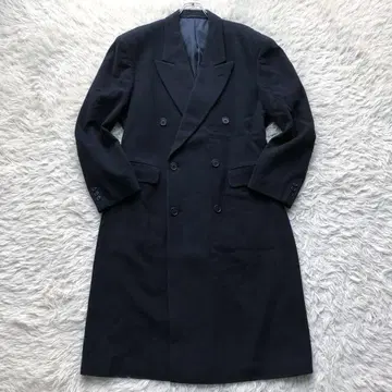 [이탈리아제 캐시미어 초롱] 파라골 더블 체스터 코트 네이비 XL 상당