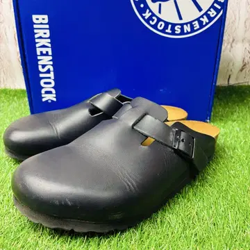 명작 BIRKENSTOCK 버켄스탁 보스턴 천연 가죽 통굽 25