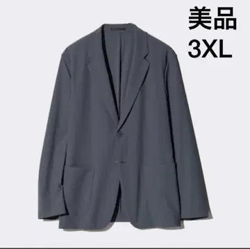 새상품급 유니클로 울트라 스트레치 자켓 3XL 사이즈 다크 그레이