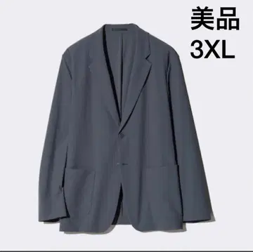 새상품급 유니클로 울트라 스트레치 자켓 3XL 사이즈 다크 그레이