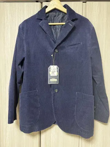 [미사용 새상품] Pherrows 코듀로이 자켓 L 네이비