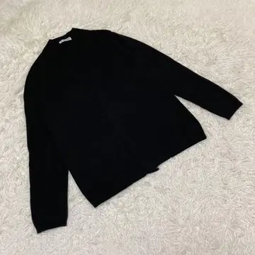 JIL SANDER 질 샌더 캐시미어 가디건 겉옷 블랙 사이즈 40