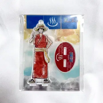 ONE PIECE 루피 온천 마루이 유카타 한정판 아크릴 스탠드 미개봉