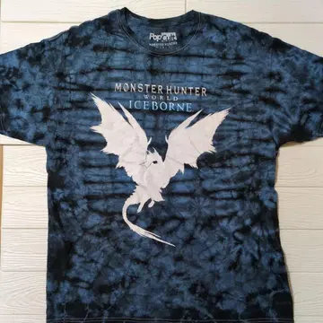 PopCult 몬스터 헌터 콜라보 셔츠 XL 사이즈