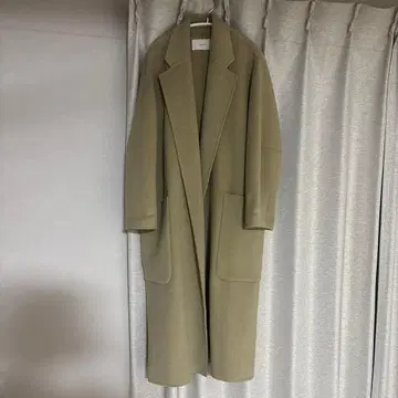 투데이풀 TODAYFUL 베이지 울 오버코트 36