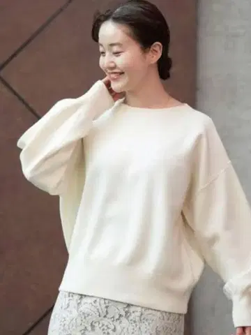 IENA 요크 디자인 스무스 풀오버