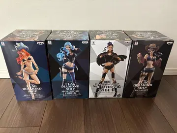 ONE PIECE 플래그 다이아몬드 선박 4체 세트