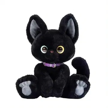 검은 고양이형 봉제 인형