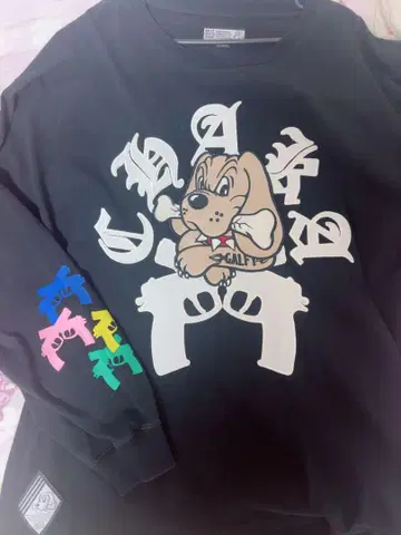 GALFY (갈피) 차카 패치 롱 T