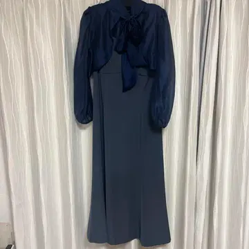 JILL by JILLSTUART 시어 블라우스 레이어드 원피스