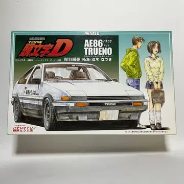 후지미 머리글자D AE86 투레노 후지와라 타쿠미/모기 나츠키 프라모델