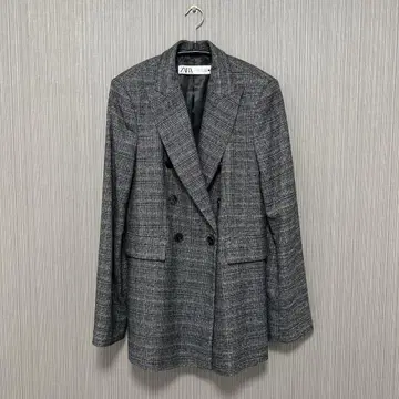 ZARA 체크 자켓 (블레이저)