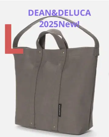 DEAN&DELUCA 딘&델루카 코튼 토트백 카키 L
