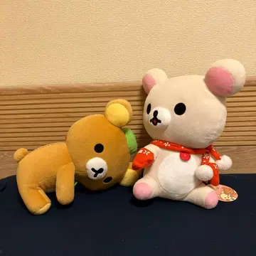 리락쿠마 코리락쿠마 봉제 인형 세트