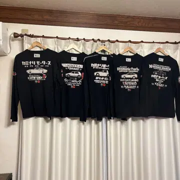 가격 인하 카미나리 모터스 블랙 대배기량 L 사이즈 5매 세트