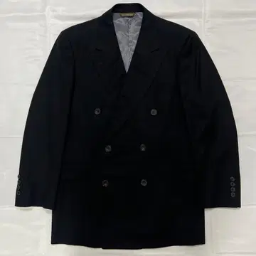 컨디션 최상 폴 스튜어트 자켓 더블 브레스 블랙 무지 AB4