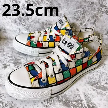 새상품급 컨버스 한정품 스니커즈 루빅스 큐브 23.5cm