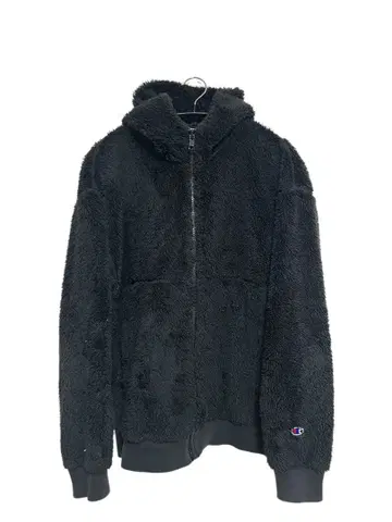 Champion 플리스 자켓 L 블랙