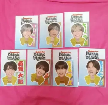 나니와단시 KAMIGATA BOYZ 스티커 세트 7종