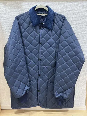 LAVENHAM 네이비 퀼팅 자켓 XXL