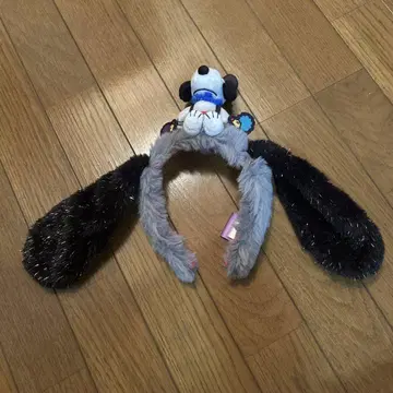 스누피 귀 모양 머리띠