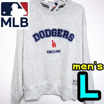 [ 새상품 ] 다저스 맨투맨 트레이닝복 L 남성용 MLB 공식 LA 2