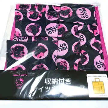 새상품 산리오 헬로키티 수납 포함 티슈 케이스 블랙