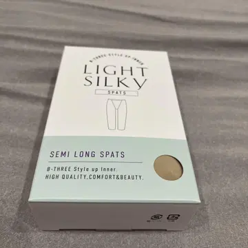 비쓰리 LIGHT SILKY SPATS 세미롱 스패츠