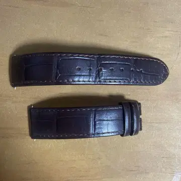 Hamilton 정품 가죽 벨트 20mm 다크 브라운