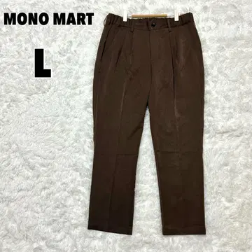 MONO MART (L) 센터 프레스 테이퍼드 팬츠