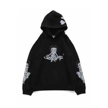 BETTY BOOP x MASTERMIND WORLD BOXYHOODIE