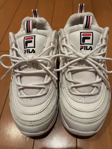 [ 새상품급 ] 휠라 FILA 스니커즈 통굽 23.5