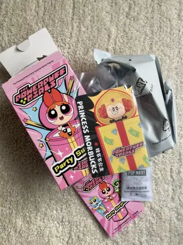 POP MART 파워퍼프걸 파티 서프라이즈 시크릿