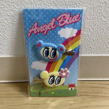 엔젤 블루 앞머리 클립