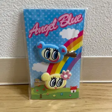 엔젤 블루 앞머리 클립