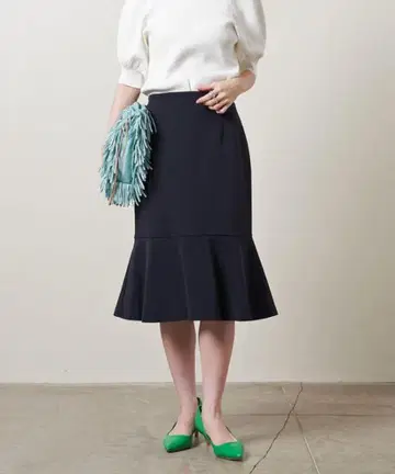 UNITED ARROWS 그로그랭 페플럼 스커트