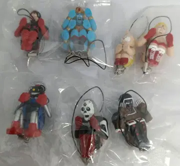 근육맨 도게자 스트랩 7종 세트