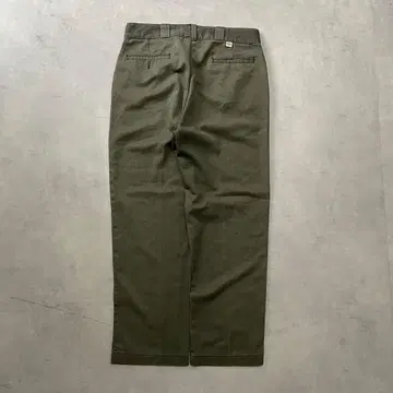 80s Dickies 꼬마 태그 치노 팬츠 워크 팬츠 올리브