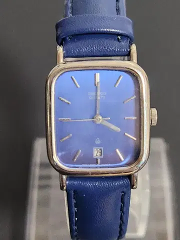 SEIKO 쿼츠 손목시계 블루 여성용 배터리 교체 완료