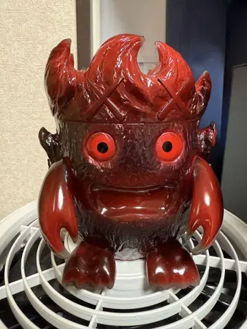 소프트 비닐 화염수 빨간색 몬스터풍 피규어