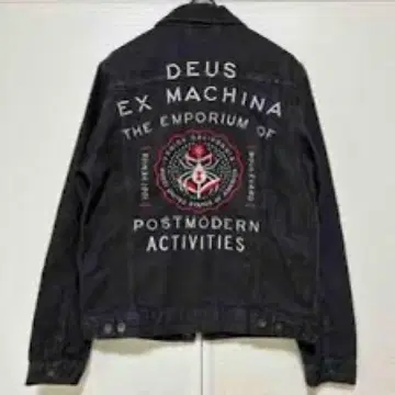 DEUS EX MACHINA 다크 블루 데님 자켓
