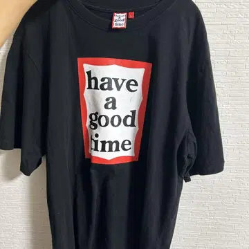 have a good time 블랙 T셔츠 L 사이즈