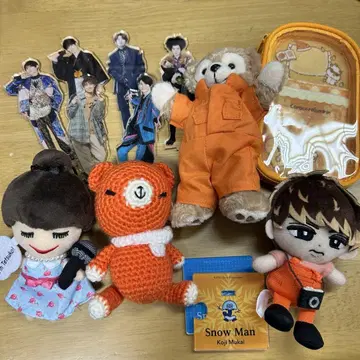 Snow Man 무카이 세트 아크릴 스탠드 인형