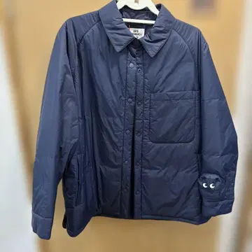 ANYA HINDMARCH x UNIQLO 네이비 자켓