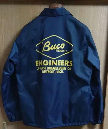 BUCO 나일론 자켓 S 사이즈 네이비 컬러