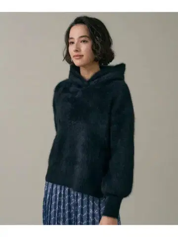 아나이 FLUFFY 천축 후드티