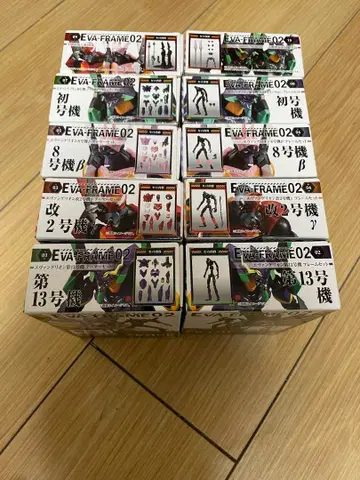 에바 프레임 02 미개봉 새상품 10종 세트