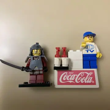 코카콜라 레고 미니피규어 세트